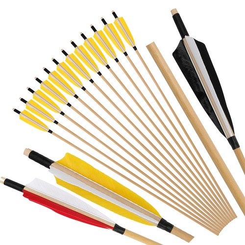 Archery wooden arrow - 31.5",