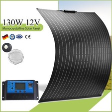 130W 12V Flexible Mono Solar