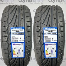 2X New 215 45 17 TOYO PROXES TR1 91W XL 215/45R17 2154517 *B WET GRIP* (2 TYRES)