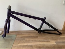 BMX Frame And Forks Purple Possibly Mongoose It’s Very Nice
