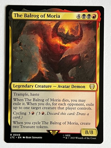 Mtg the balrog - the,