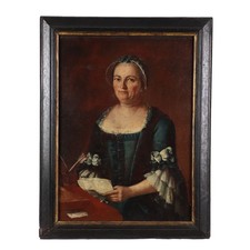 Antique Painting Female