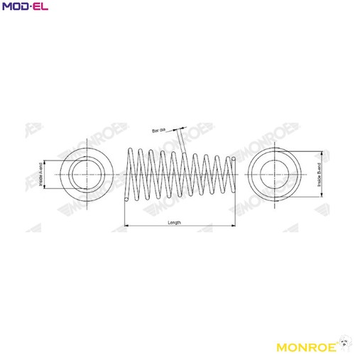 Suspension spring sp4109 for - spring,