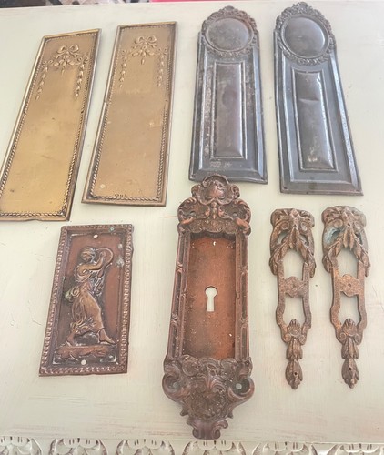 Antique vintage door - antique, push