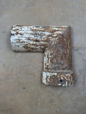 Reclaimed cast iron gutter