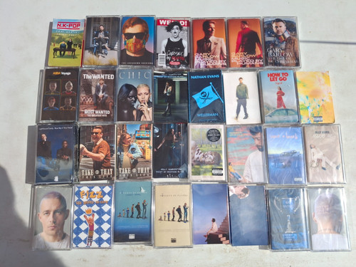 Mixed cassette tapes - tapes, job