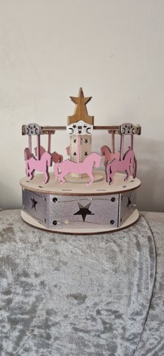 Wooden merry round - go,