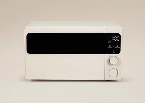Cream 17l manual microwave - cream,