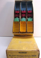 Dinky Toys , 30N Trade Box x6 Farm Produce Wagon,       Original,