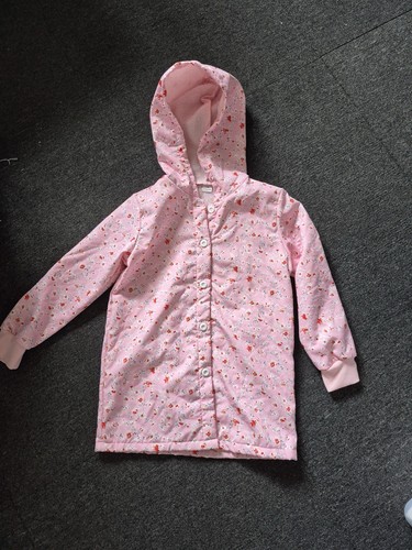 Girls floral raincoat 130cm - girls,
