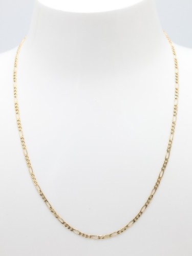 Gold figaro link - figaro, chain