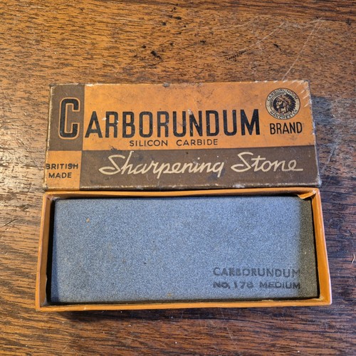 Vintage carborundum sharpening - carborundum,