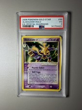 Pokemon Alakazam Gold Star