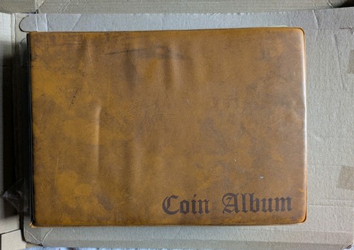 Coin album full old - album,