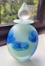 Art Glass Perfume Bottle by PETER LAYTON British Studio -778