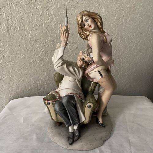 Vtg capodimonte stunning funny - capodimonte,