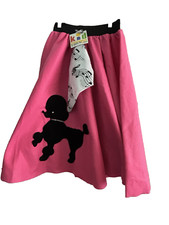 Pink Poodle Skirt Womens Size