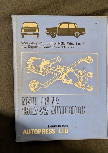 Nsu prinz 1957 - nsu, 1-4