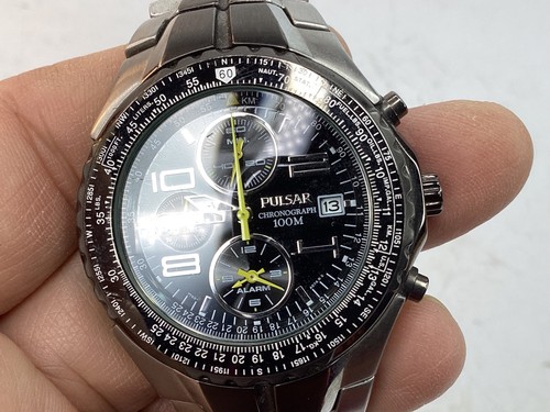 Pulsar chronograph alarm 100m - pulsar,