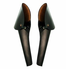 Handcrafted leather gun slip - leather,