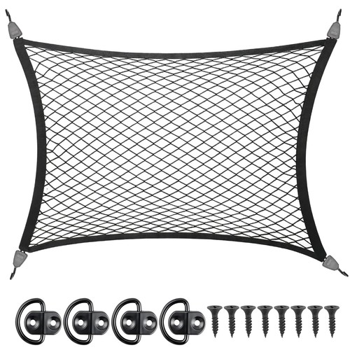Elastic cargo net for - elastic, with