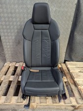 2020-2024 AUDI A3 S LINE FRONT LEFT PASSENGER SIDE SEAT IN BLACK 