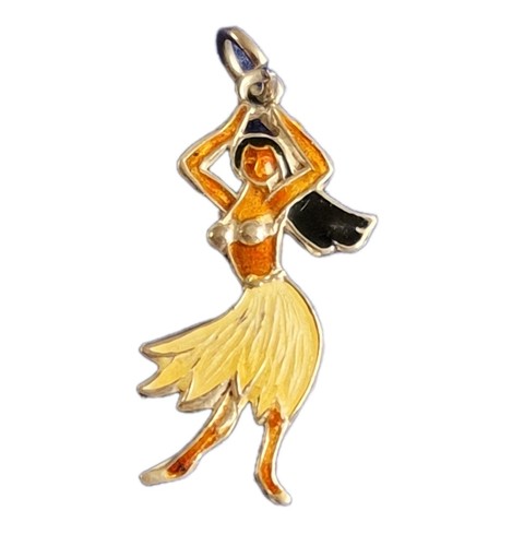 Hawain dancing girl - hawain,