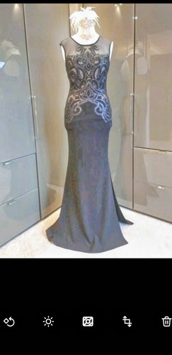 Lipsy long black - black, nude