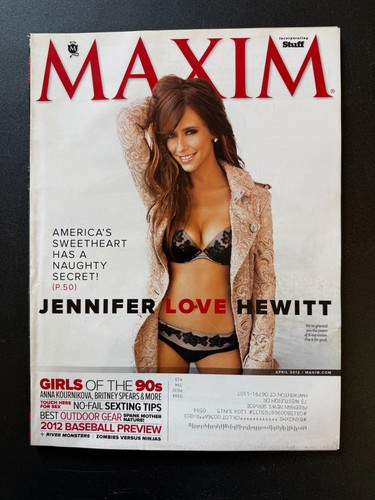 Maxim magazine april 2012 - maxim,