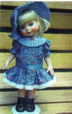 Dress Pattern fit 10" Doll