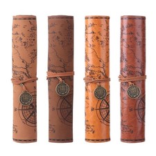 Vintage Leather Pencil Case