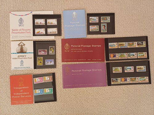 Jersey mint collections - jersey, 6x