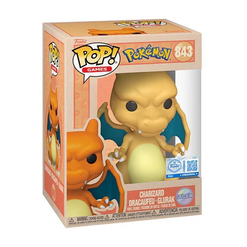 Soft color charizard funko - soft,