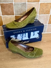 Gabor Acacia 2 Green Suede
