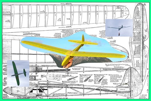 Model airplane plans - model,