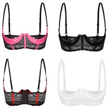 Womens Underwear Shelf Bra Girlfriend Lingerie Sexy Nightwear Valentinas Day
