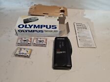 Olympus S711 MicroCassette Pearlcorder Voice Recorder Dictaphone Dictation Black