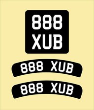 Lambretta Vespa vintage Number