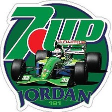 1991  JORDAN 191 7UP F1 RETRO