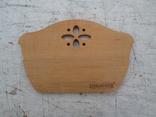 Longaberger wooden bread - longaberger,