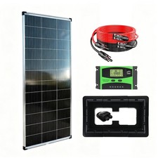 12V Solar Panel Kit 200W Watt Solar Battery Charger Caravan Motorhome