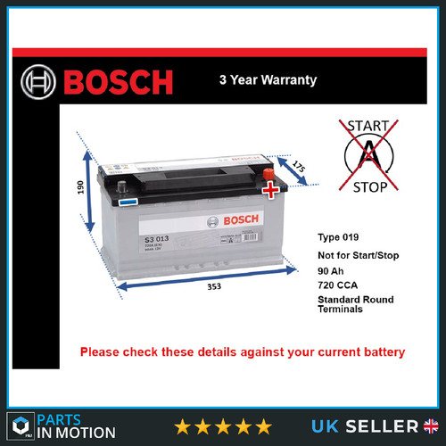 Battery fits middlebridge - battery,