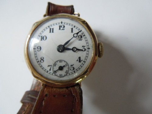 Antique 9ct gold ladies - antique,