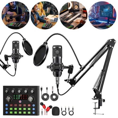 Usb sound card with - sound, microphone