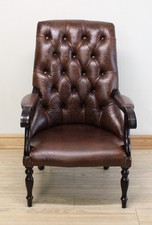 Brown distressed leather - distressed,
