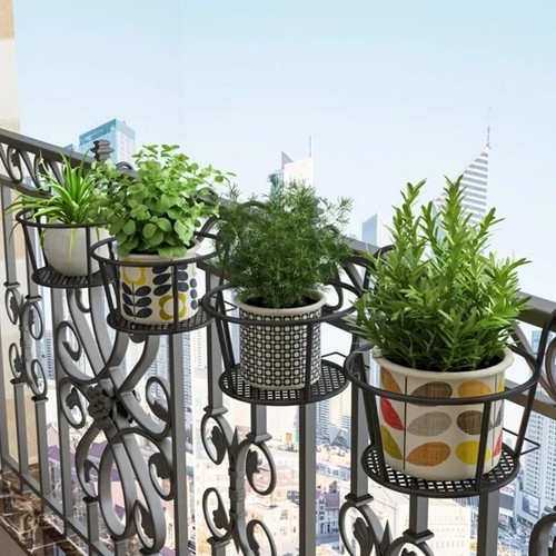 1pc iron art hanging baskets - 1pc,