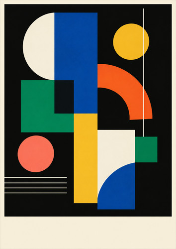 Bauhaus abstract geometric - 1.,