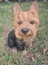 Vivid Arts Yorkshire Terrier B Yorkie Statue Ornament Dog Lover Gift Ideas 