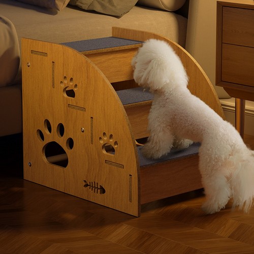 Steps pet ramp wooden - steps,