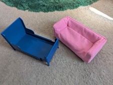 IKEA Dolls House Furniture Bundle Sofa Bedframe